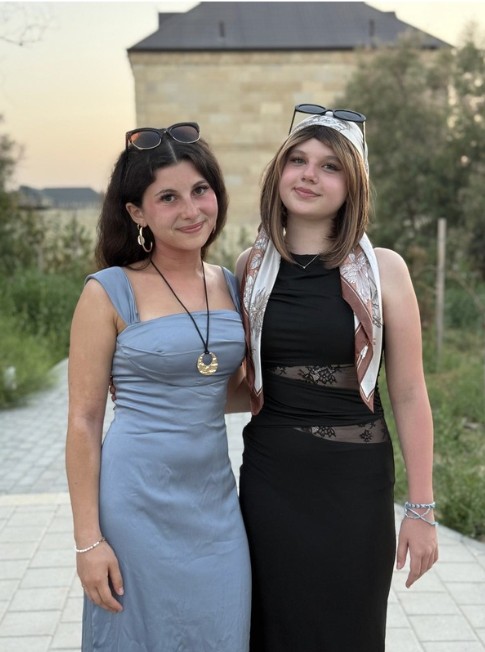 Elana Koenig and Elvira at KCCF Camp